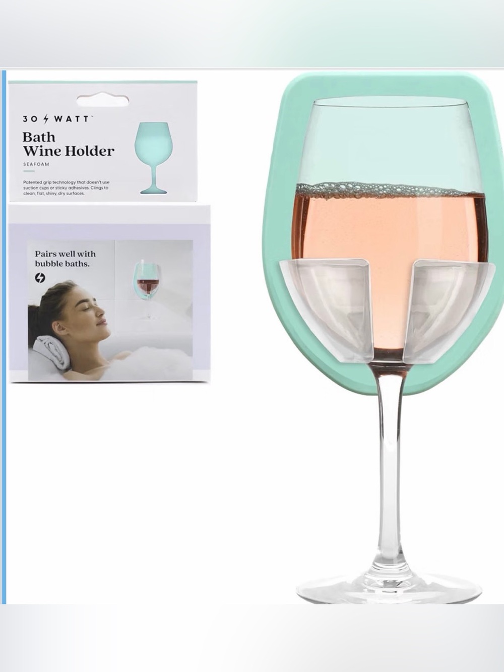 Bathtub Wine Glass Holders